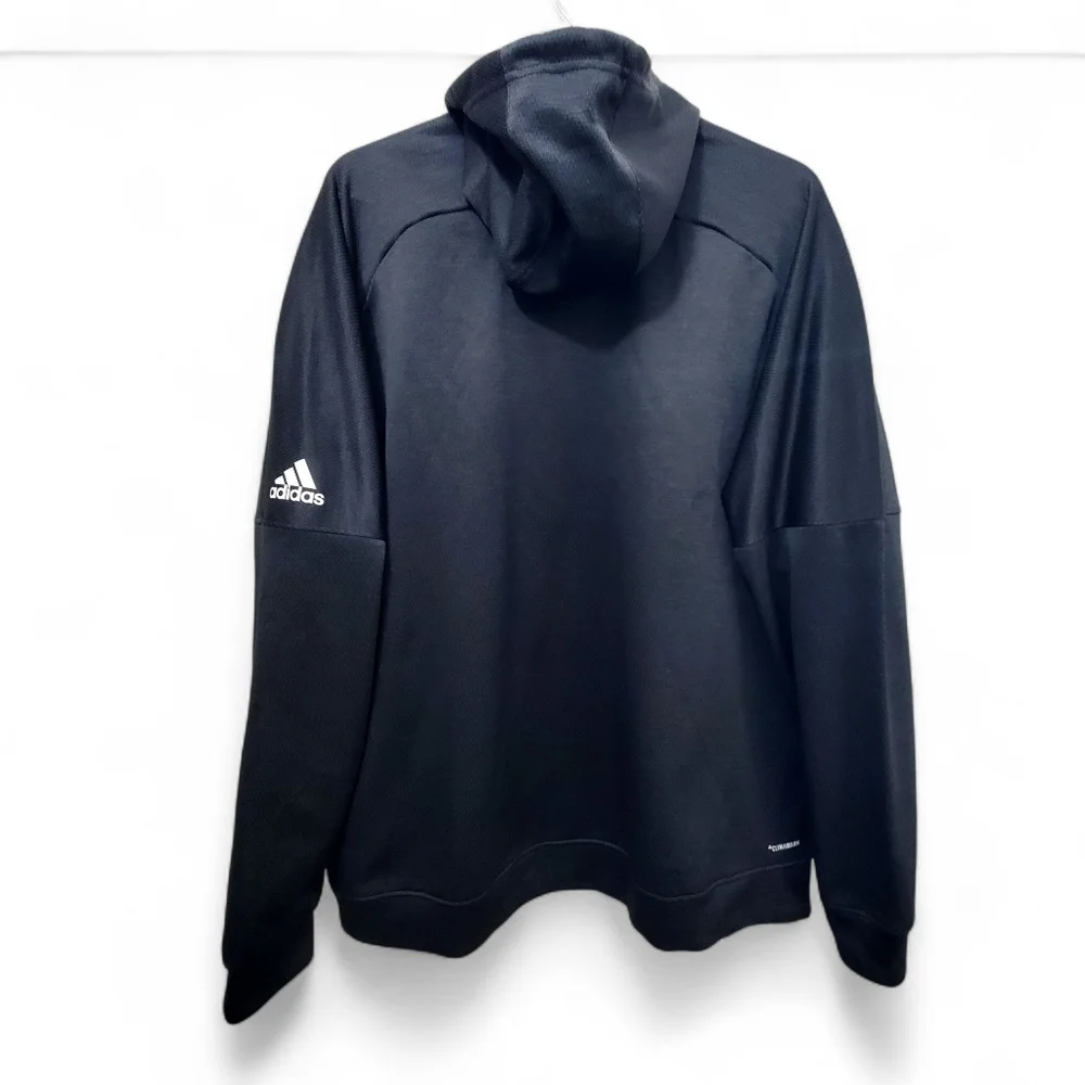 Adidas "Here to Create" Adobe Max Climawarm Hoodie pullover in black 2X - Picture 2 of 10